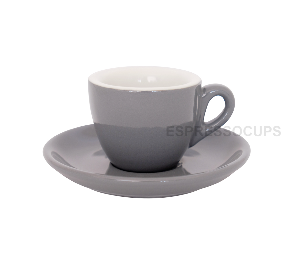"ROSA" Espresso Cups 70ml - grey
